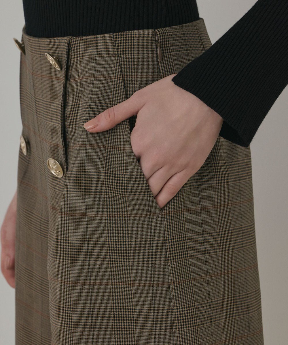 GRACE CONTINENTAL ダブルボタンショートパンツ 