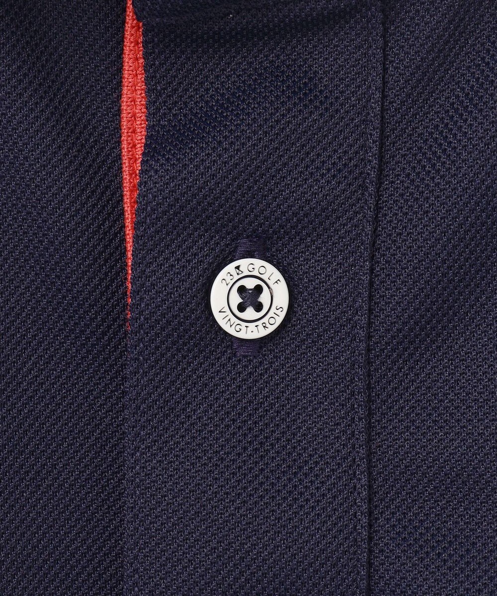 23区GOLF 【MEN】【キングサイズ/吸水速乾/UVカット】エイトロックポロシャツ 