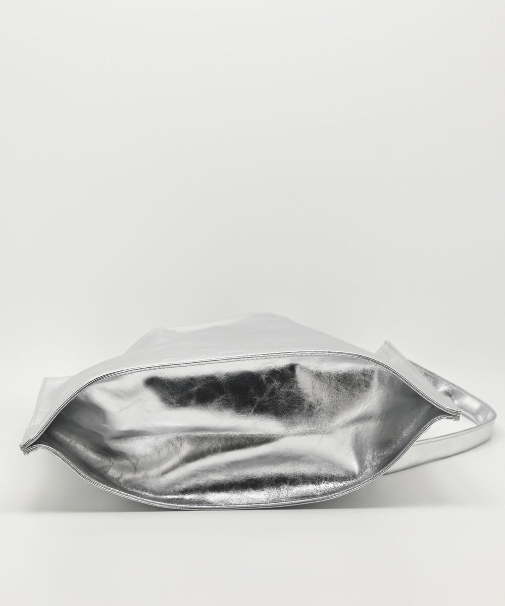 blancle メタリックレザー ガゼット2wayトートバッグ 