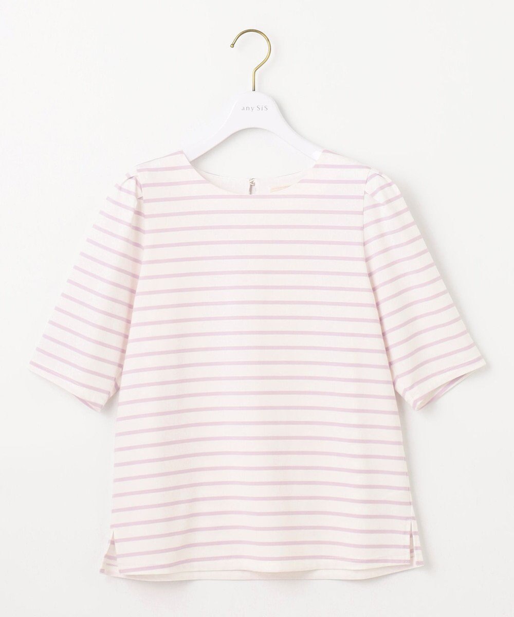 ANY SIS L 【UVカット・接触冷感・撥水・汗ジミ防止】プレーティングジャージー タックスリーブ カットソー 