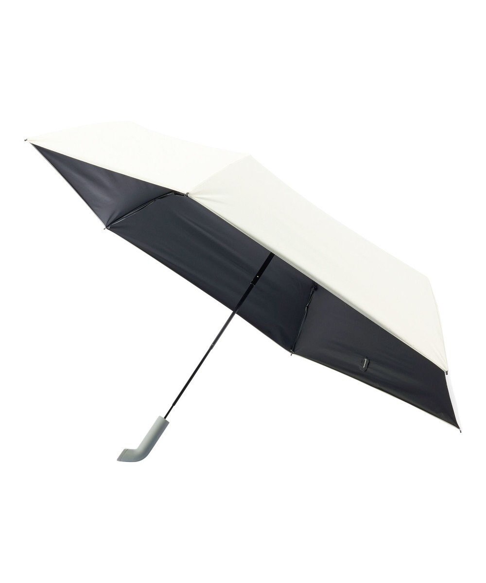 MOONBAT 【Pitaa】マグネット 無地 晴雨兼用日傘 折りたたみ傘 遮光率100%/UVカット率100%/UPF50+/遮熱効果/撥水加工/55cm 