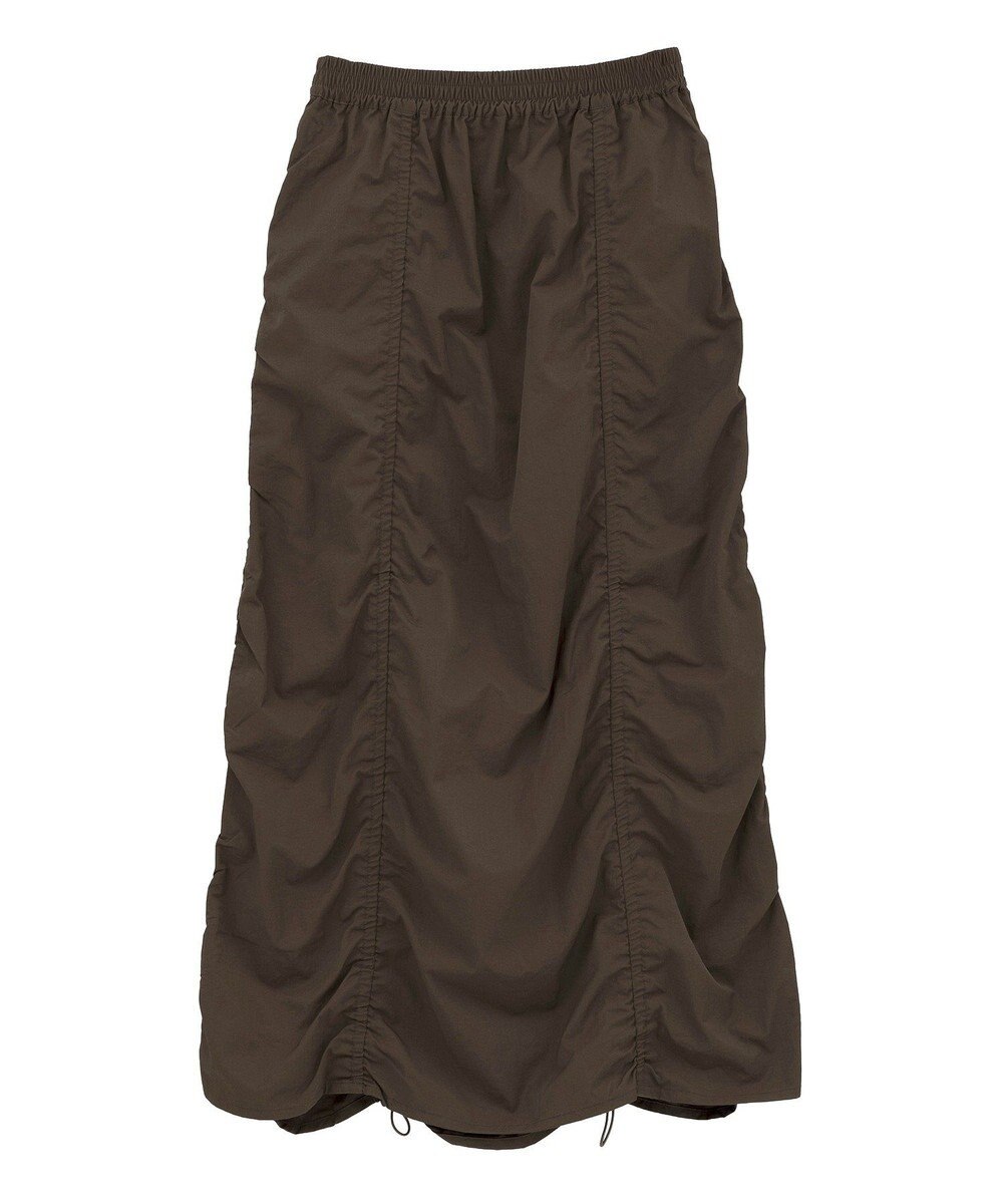 CRAFT STANDARD BOUTIQUE ドロストシャーリングデザインスカート 