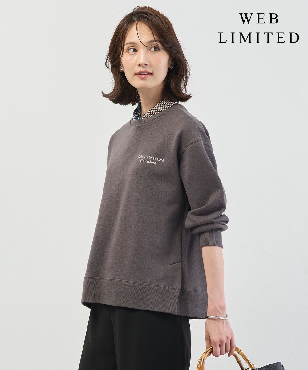 J.PRESS LADIES S 【WEB限定】ロゴ裏毛 スウェット 