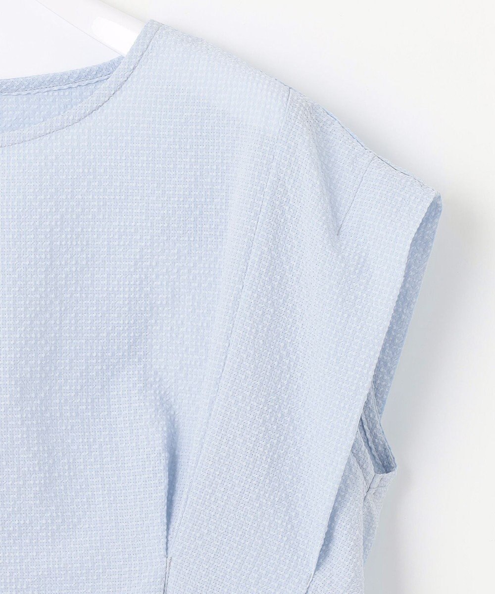 ANY SIS L 【洗える】カラミタンブラータック ブラウス 