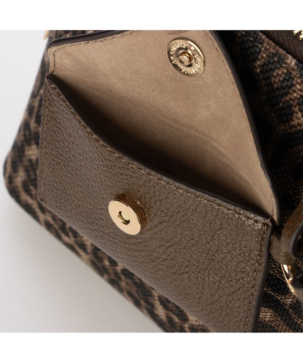 UNBILLION カシュカシュ cachecache / ポーチ付きシェル型ボストン 