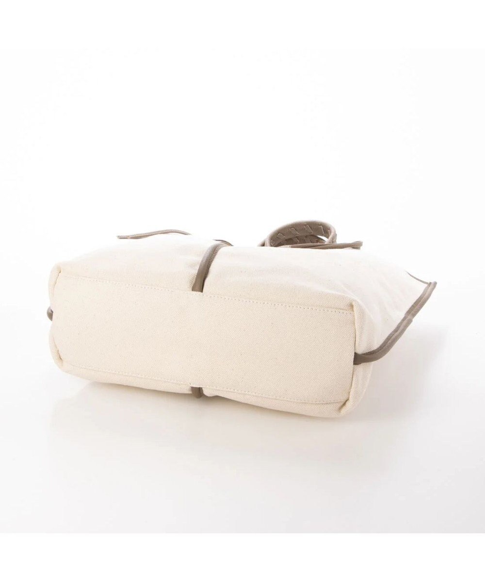 UNBILLION perche コットン×牛革付属トートバッグ L 