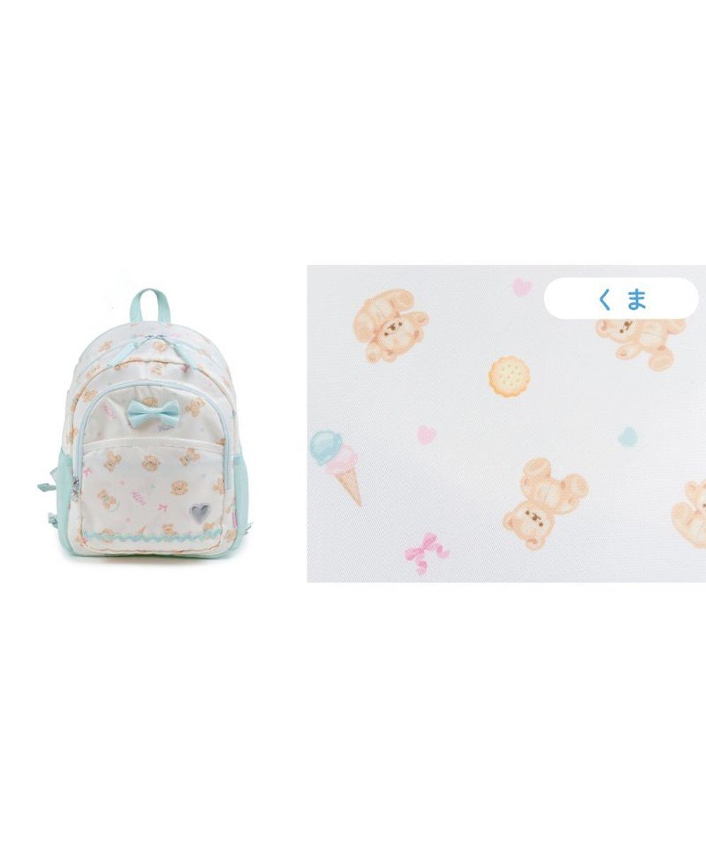 Mother garden マザーガーデン 子供用 リュック 【Ｍサイズ】 《くま柄》 