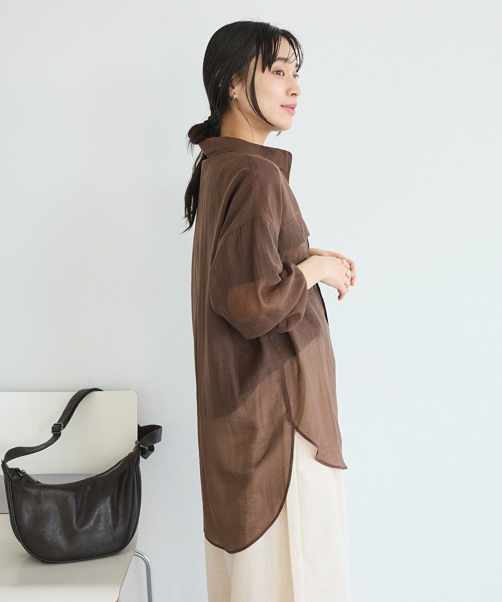 CRAFT STANDARD BOUTIQUE シアーハオリシャツ 