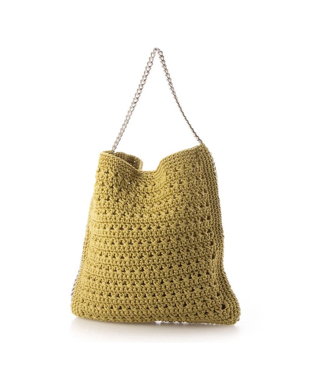 UNBILLION cachecache チェーンかがり横編みワンショルダー 