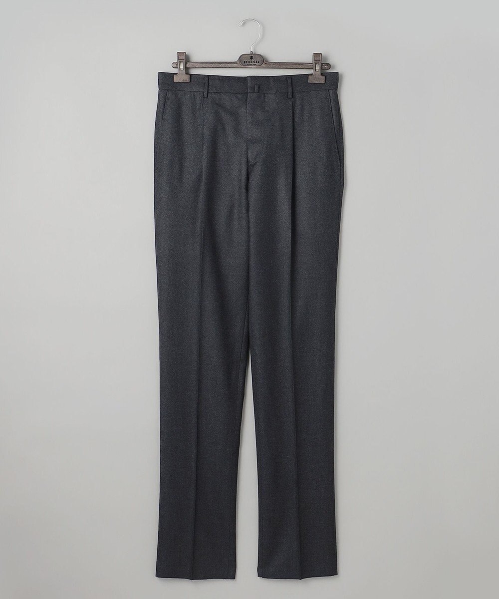 GOTAIRIKU 【保温性/ストレッチ/シワになりにくい】サキソニーストレッチパンツ_1タック(25年モデル） 