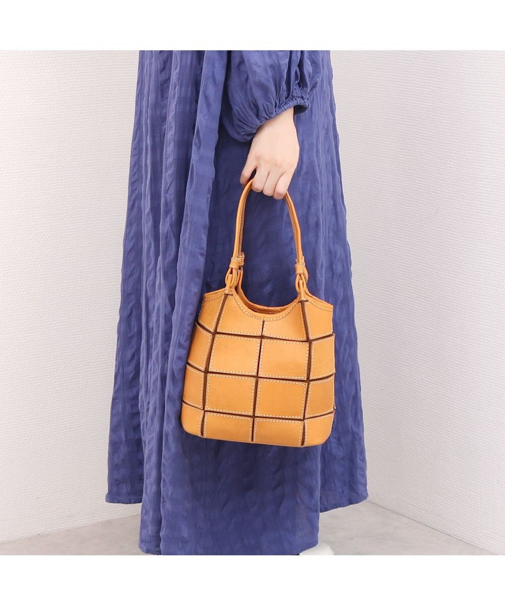 UNBILLION ピークスピーク PEAKS PEAK / 牛革パッチワーク2wayトートS 