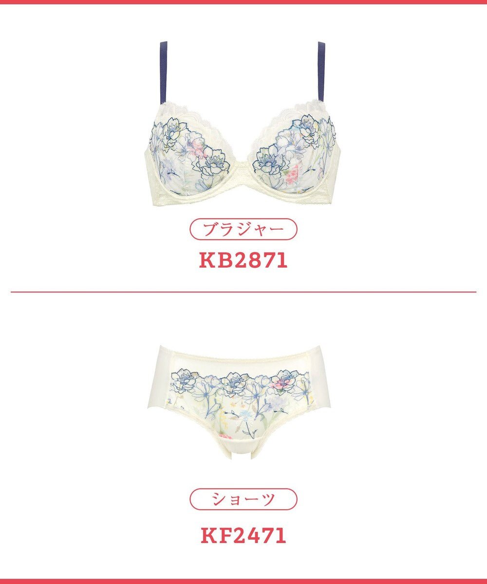 Wing 【ときはなつブラ】　夏のブラストレスから解放　さらっと快適　ウイング／ワコール　KB2871 