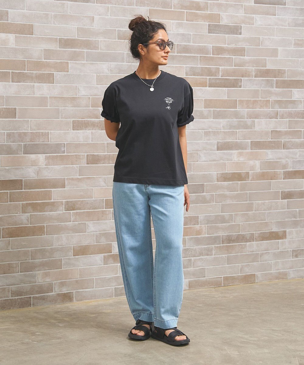 J.PRESS YORK STREET 【UNISEX】【NAO YSHIHARAコラボ】MAIKO グラフィック Tシャツ 