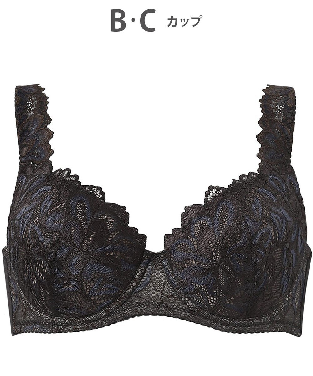 Wing ブラジャー Wing Lesiage 包みこむようなフィット感 安定感のあるつけごこち 肩にくいこみにくい ブラ PB3010 ウイング／ワコール 