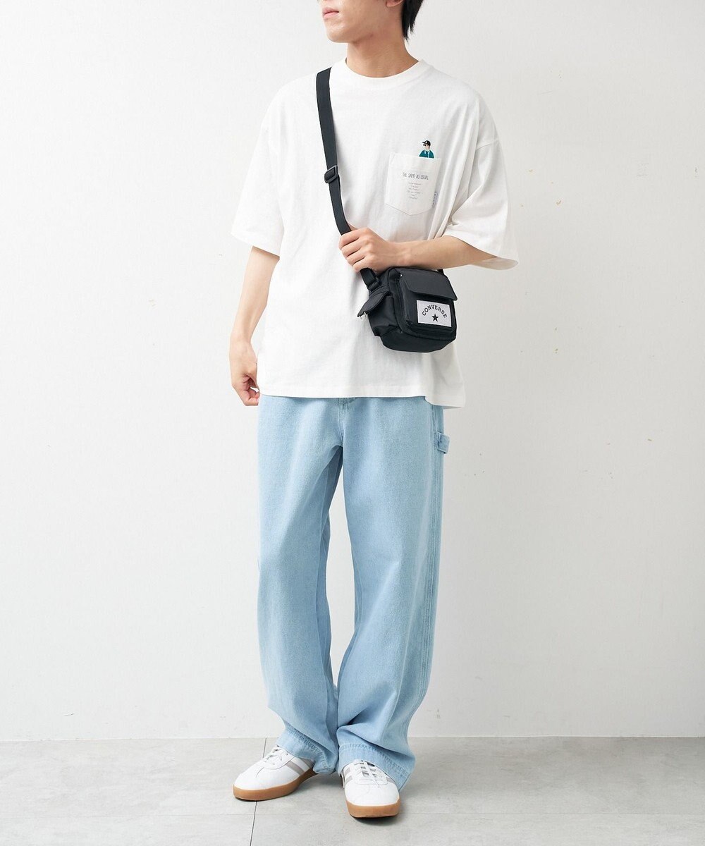 WEGO 【CONVERSE/ユニセックス着用ITEM】別注CONVERSEミニショルダーバッグ 