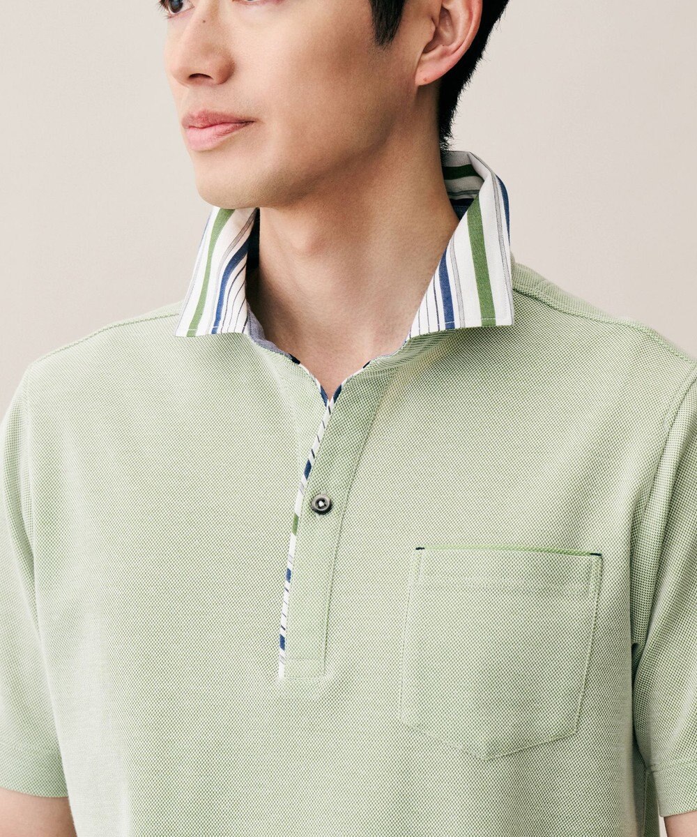 JOSEPH ABBOUD 【愛されて21年！オーガニックコットン使用】ダディ ポロシャツ 