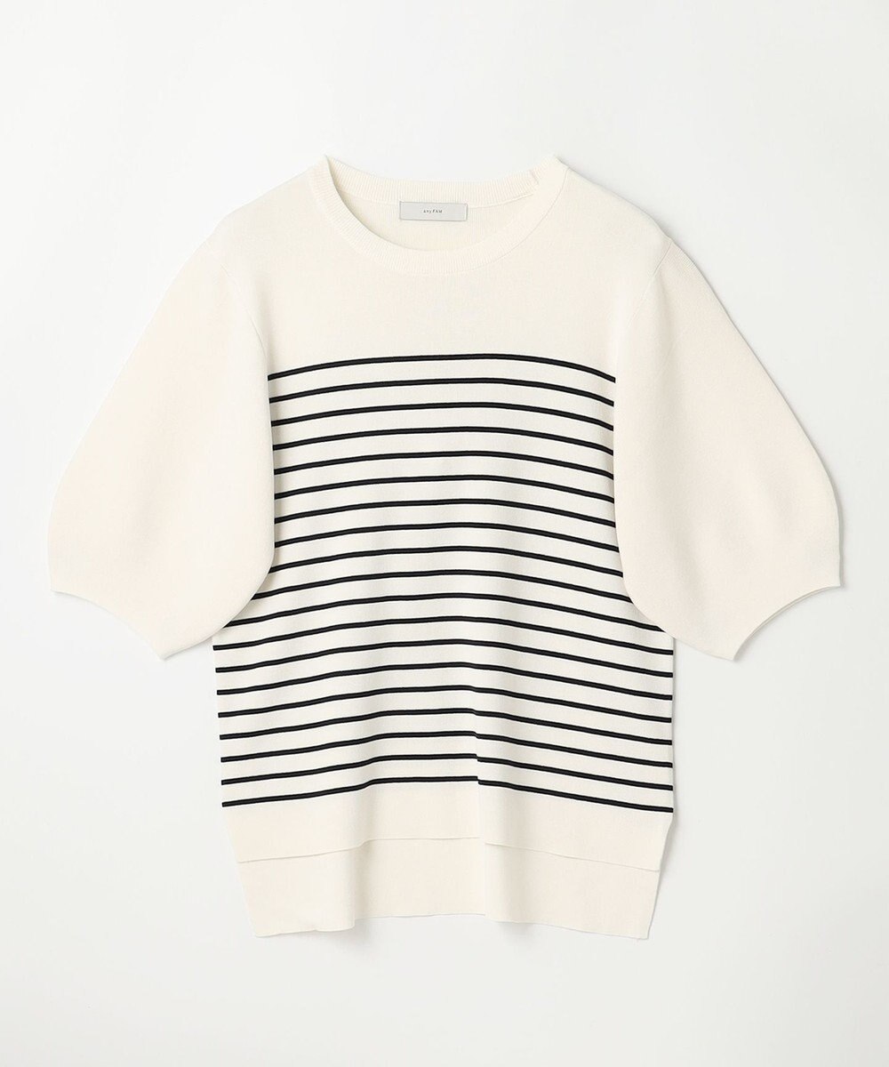 ANY パフスリーブニットプルオーバー 