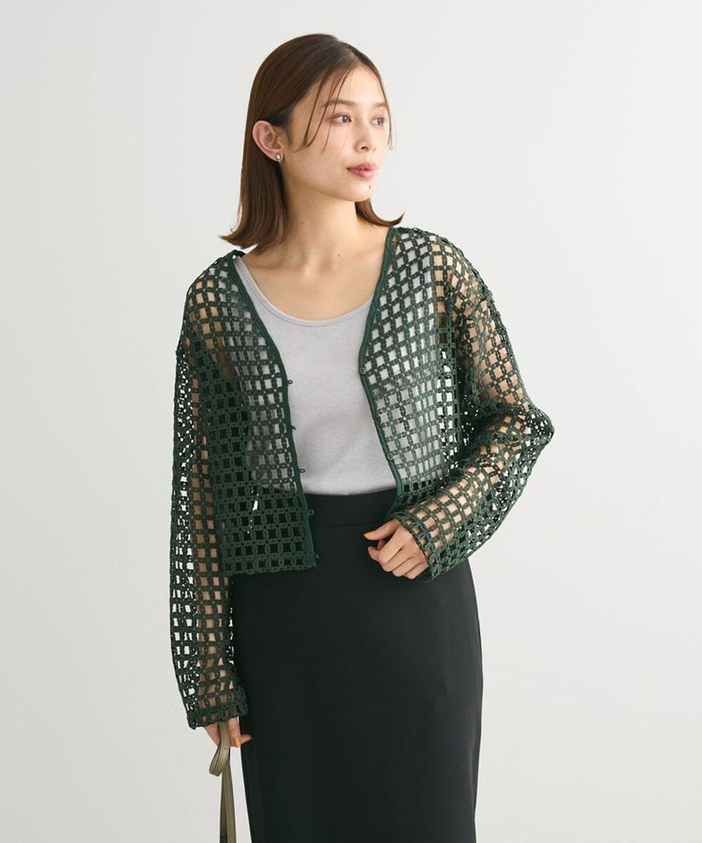 Green Parks ・ＳＵＧＡＲ　ＳＰＯＯＮ　２ｗａｙフラワーメッシュカーデ 