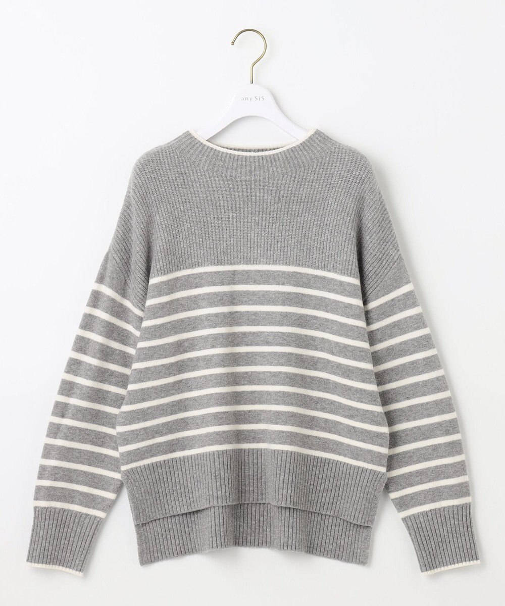 ANY SIS 【洗える】アンゴラブレンド ニット 