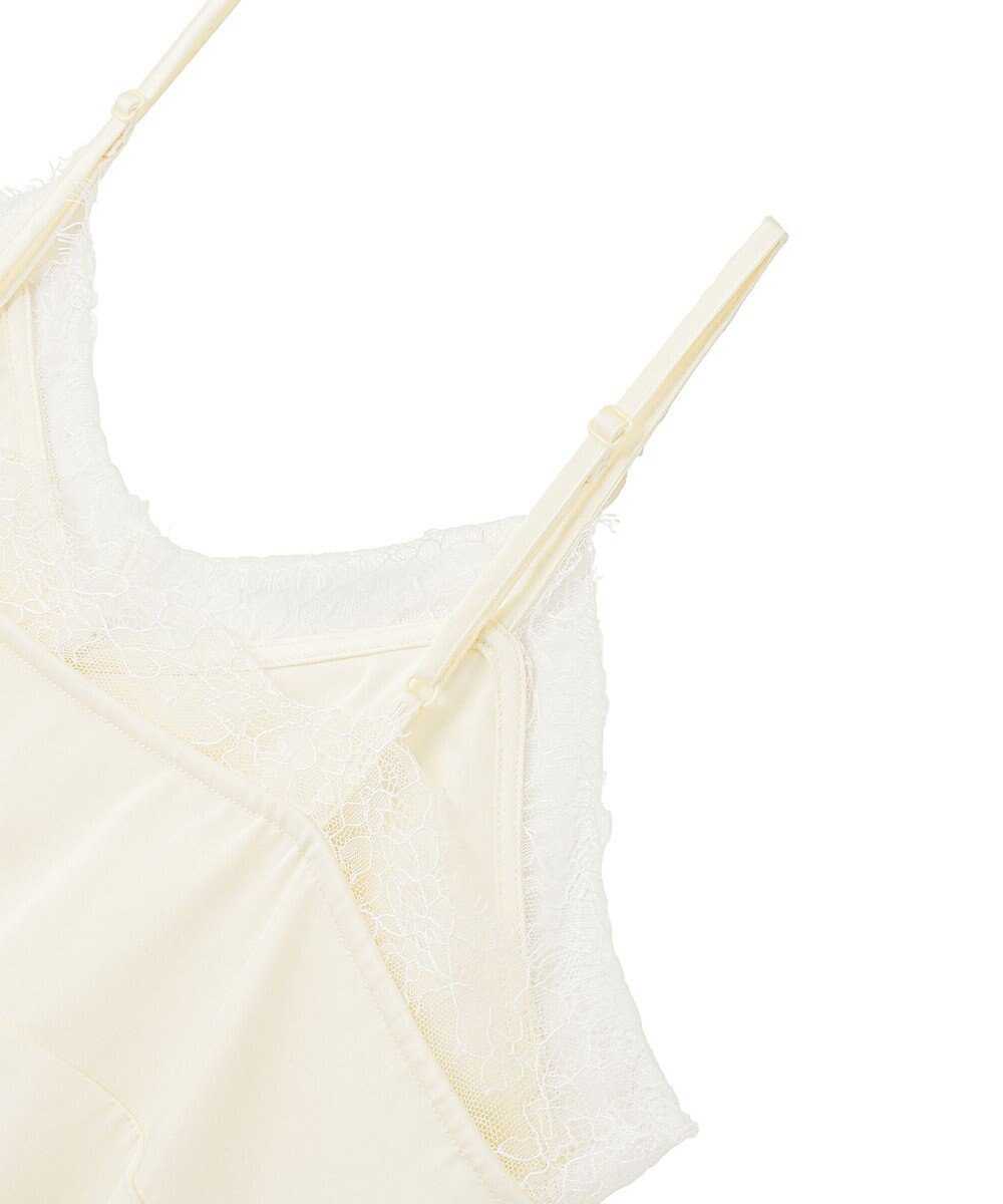 earth music&ecology 【予約】ランジェリーライクレースキャミ 