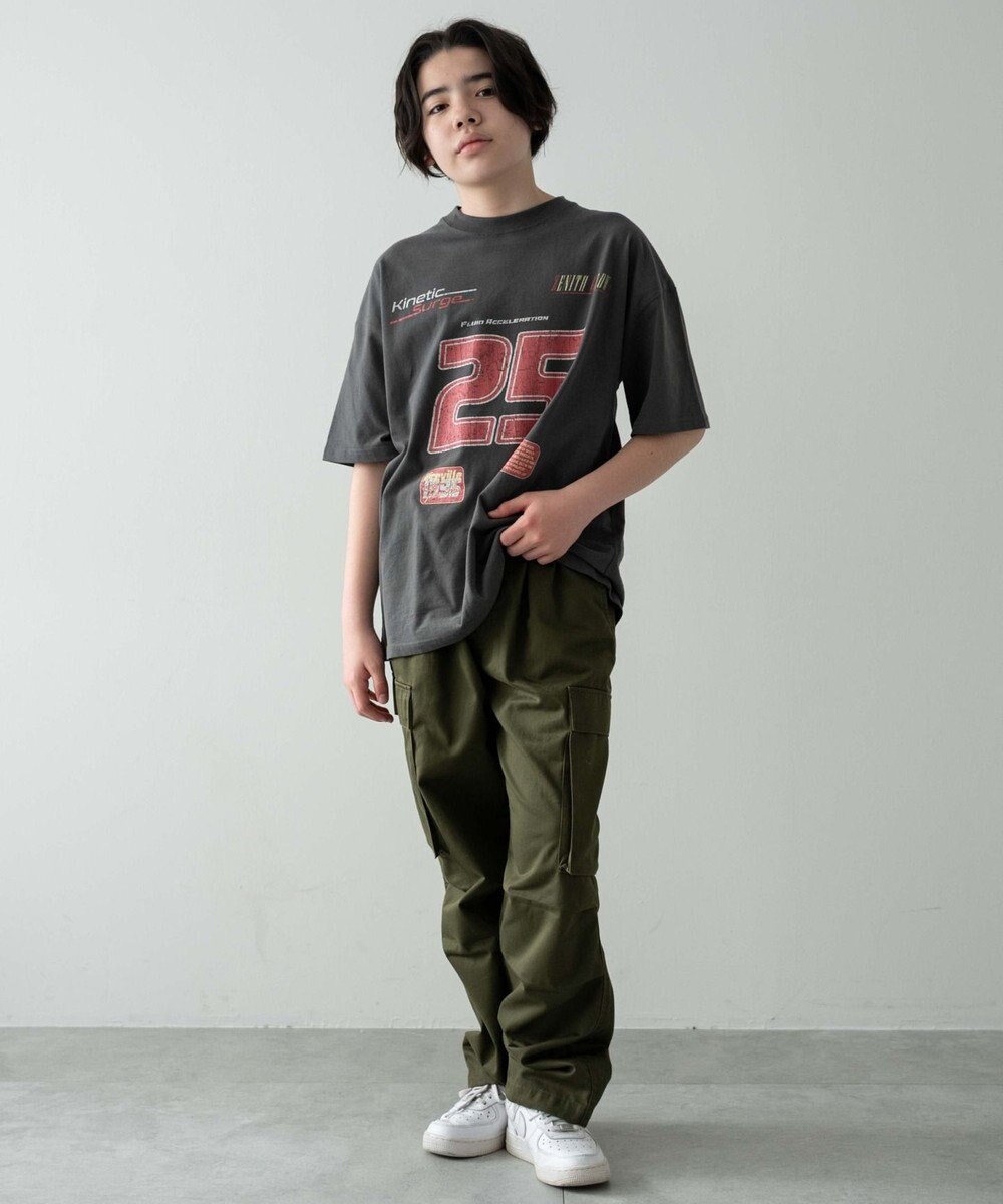 WEGO 【キッズ/150cm/160cm/ウエストゴム】イージーカーゴパンツ（JUNIOR） 