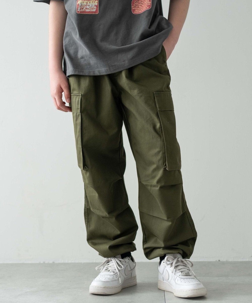 WEGO 【キッズ/150cm/160cm/ウエストゴム】イージーカーゴパンツ（JUNIOR） 