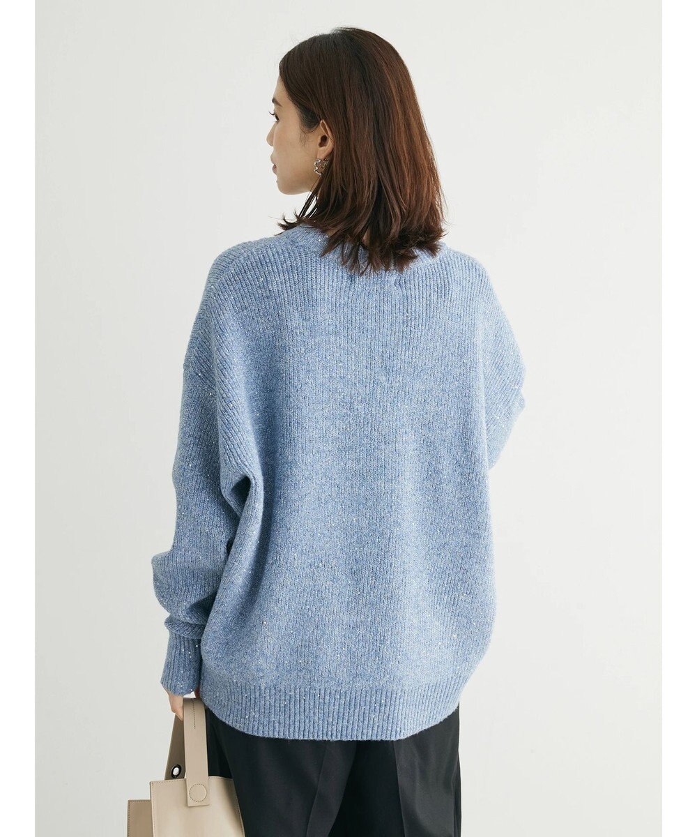 Green Parks ・Ｐｅｔｉｔ　Ｆｌｅｕｒ　ラメ＆スパンコールニット 