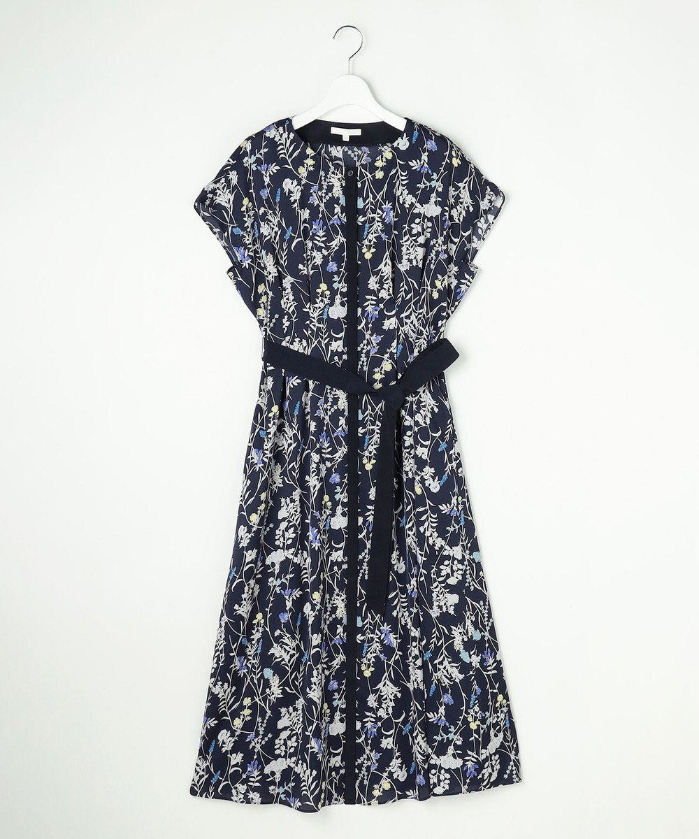 自由区 S 【ご好評につき追加生産・新色追加】ハーバルフロープリント ワンピース 