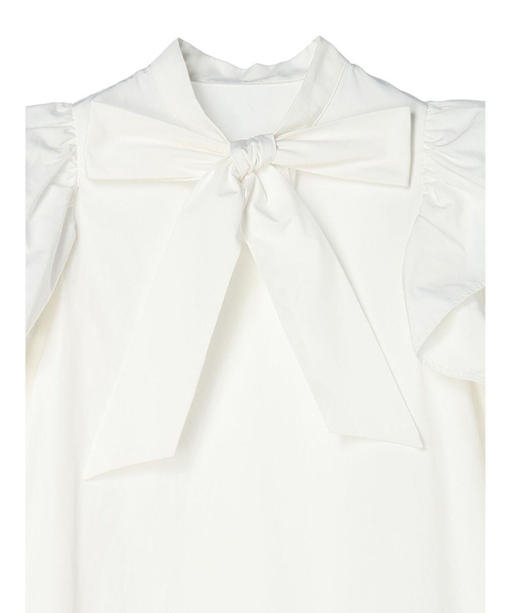 Maison de FLEUR ラッフルボウタイワンピース 