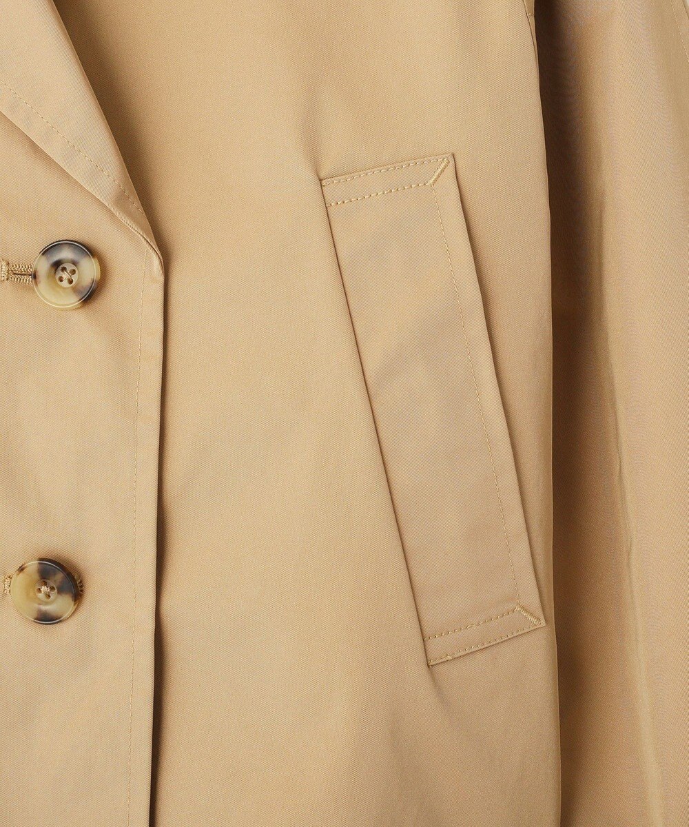 YECCA VECCA レースMIXショートトレンチコート 