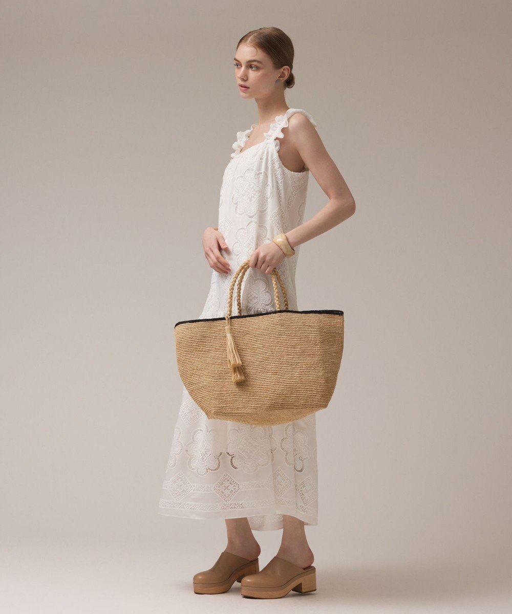 GRACE CONTINENTAL カットワーク刺繍ワンピース 