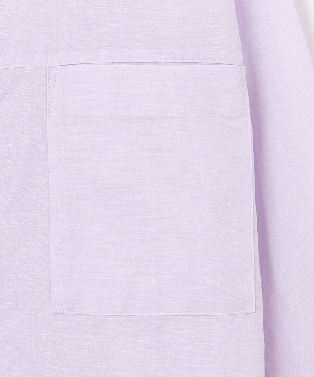 ANY L コットンリネンシャツ 