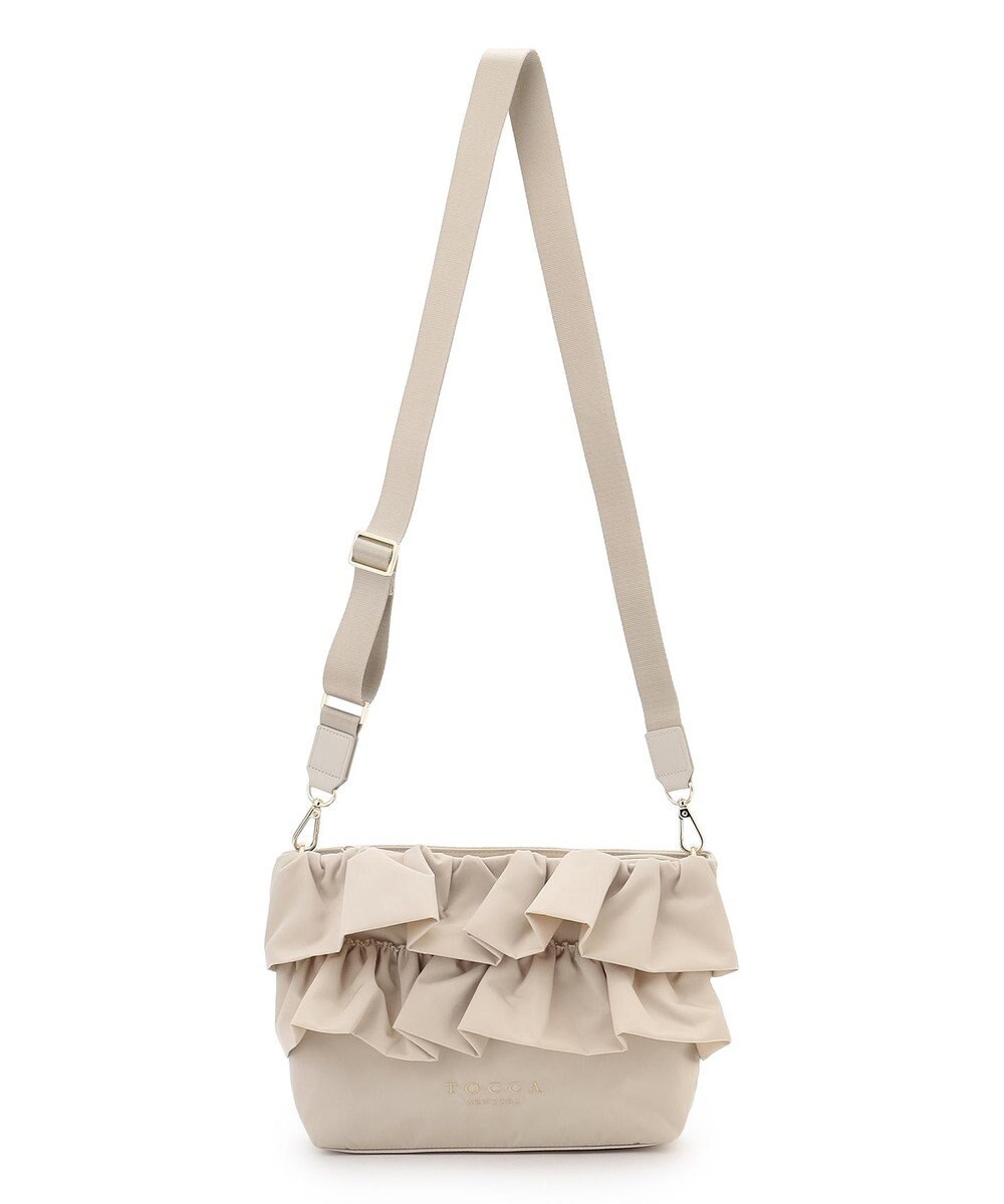 TOCCA 【美人百花掲載】【新色登場】FRILL POCHETTE ポシェット 