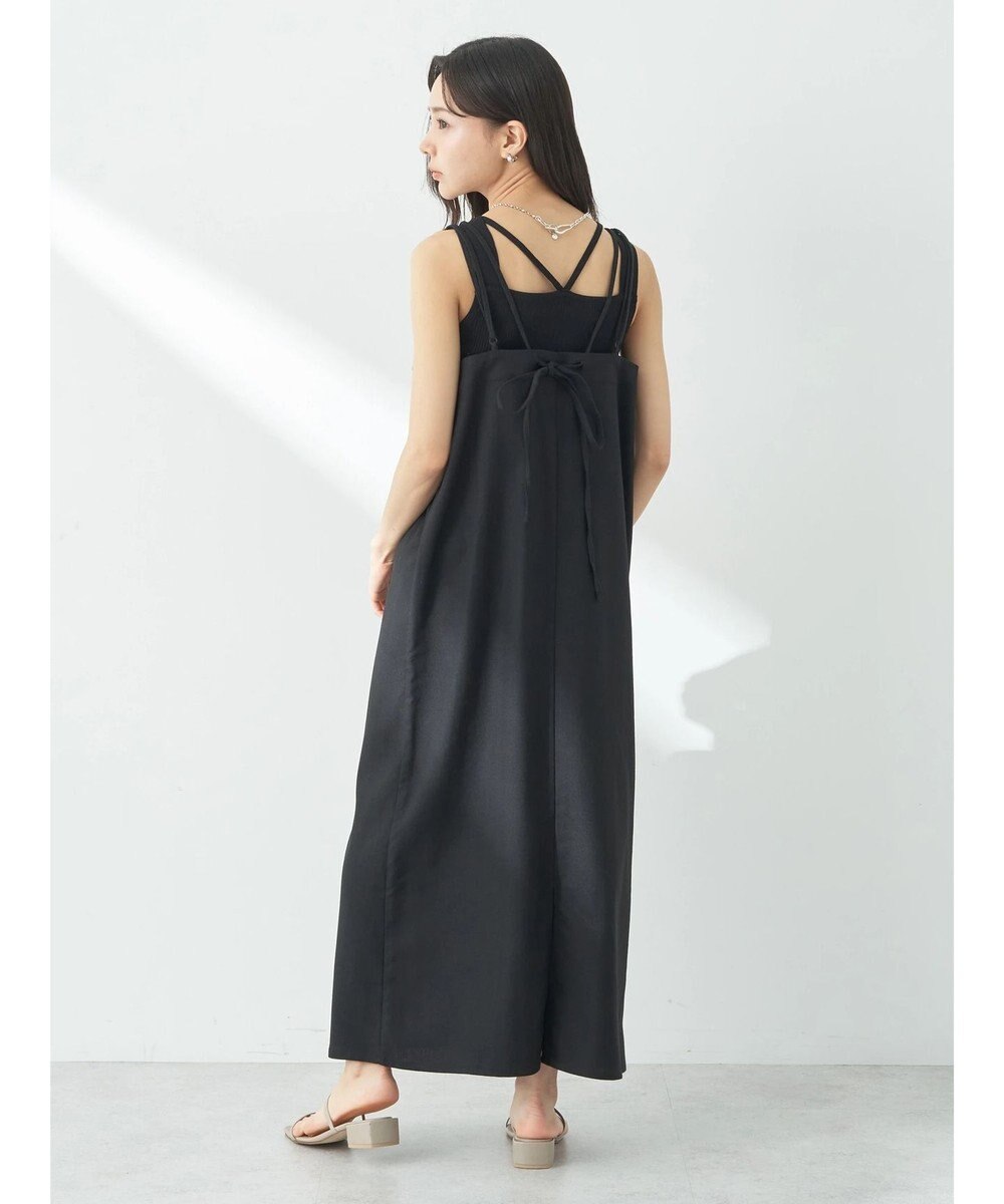 earth music&ecology ＳＥＴ２点ヘリンボーンベスト＋キャミドレ 