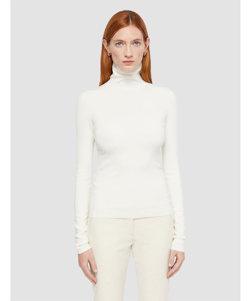 JOSEPH 【FOUNDATIONS】シルクストレッチ　タートルネックニット 