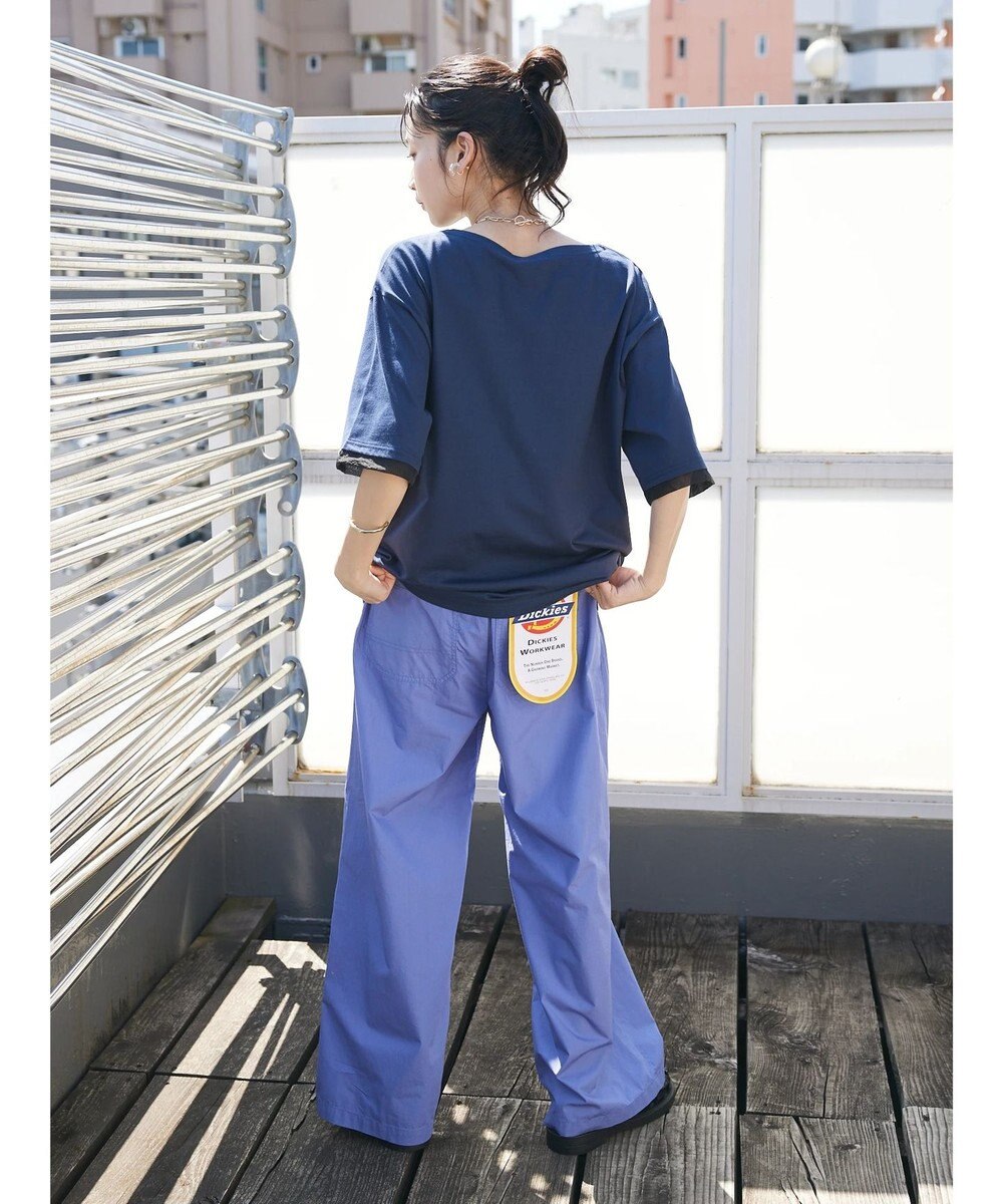 CRAFT STANDARD BOUTIQUE 【ＵＶカット】布帛切り替えプルオーバー 