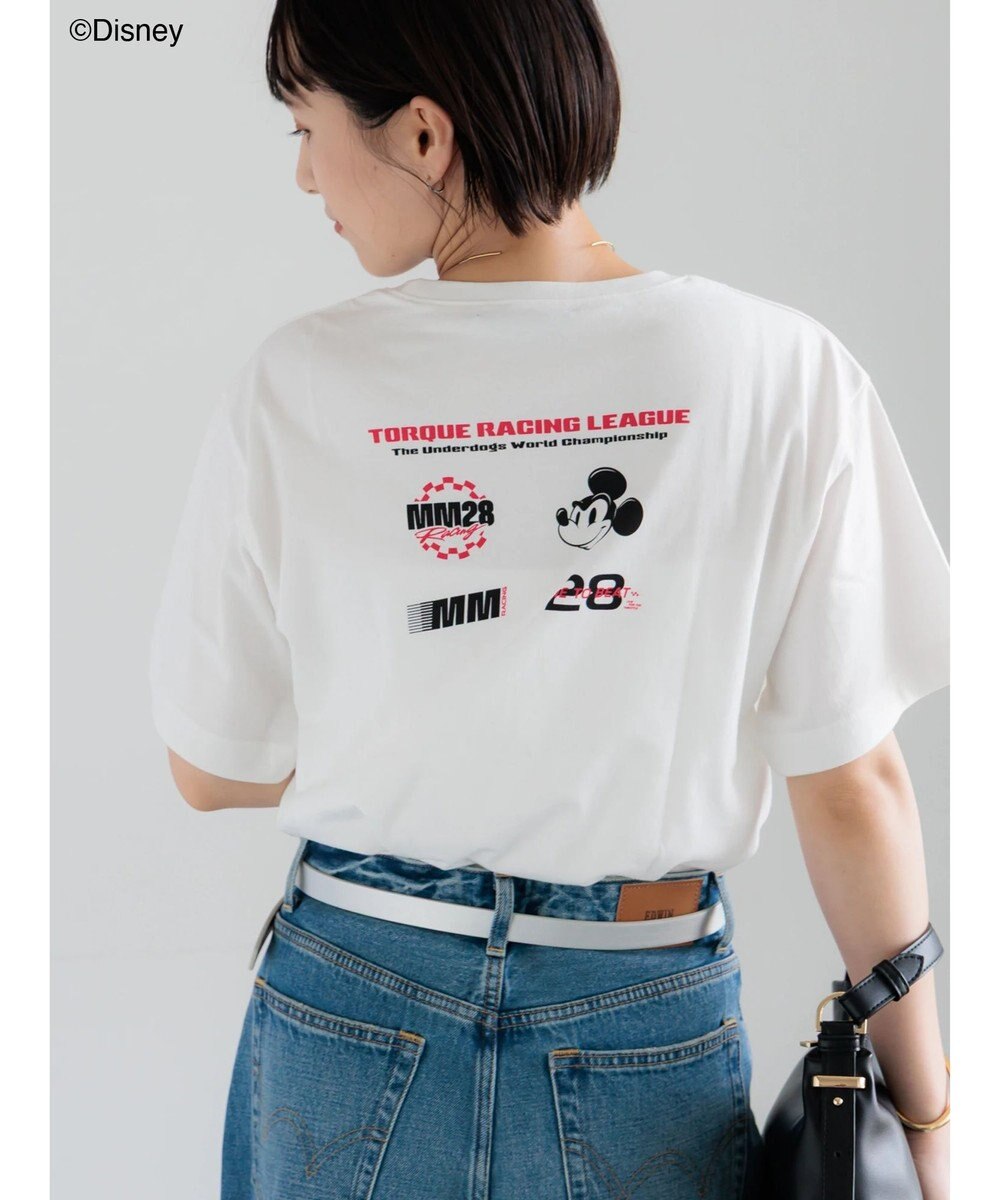 Te chichi 【Disney】MICKEY/ロゴプリントTシャツ 