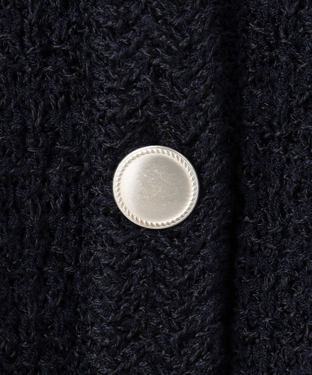 J.PRESS LADIES 【洗える】DAILY TWEED ニット アウター 