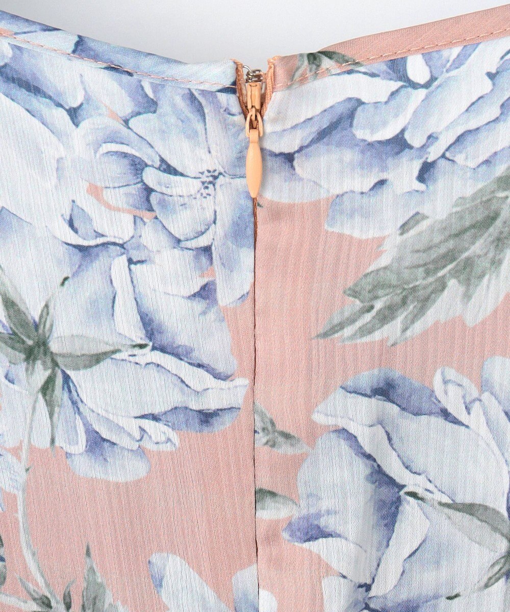 Feroux 【洗える】フラワープリント ワンピース 