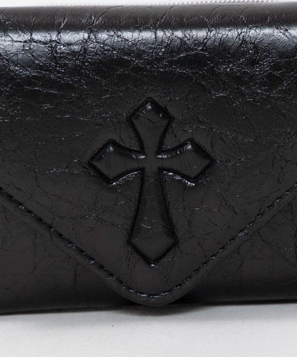 WEGO エンボスクロスウォレット 