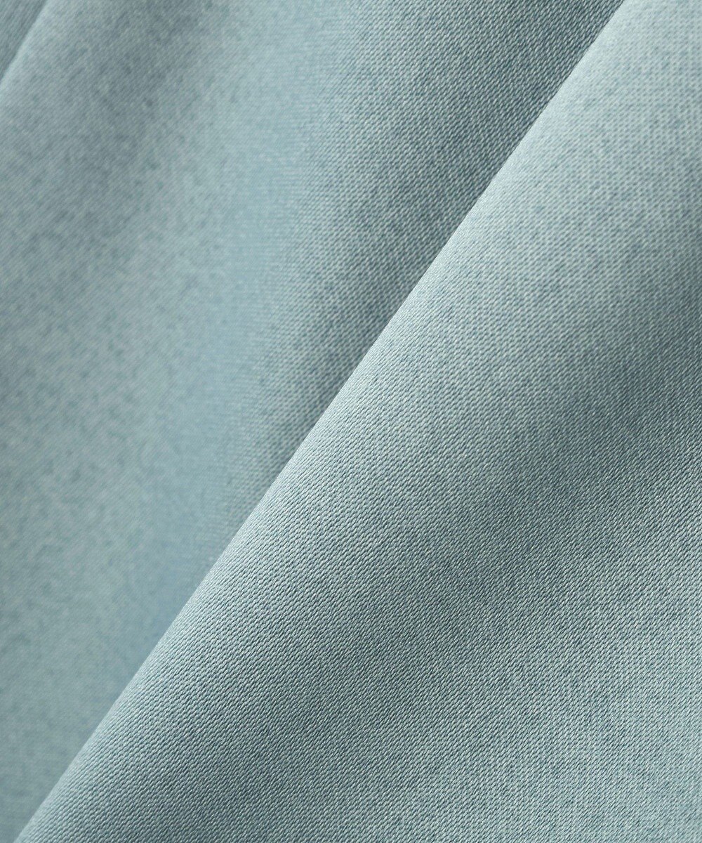 YECCA VECCA 裏起毛サテンリラックスパンツ 