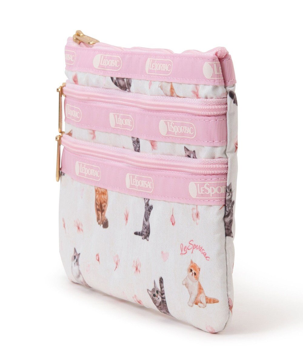LeSportsac 3ZIP COSMETIC/サクラキャッツACC 