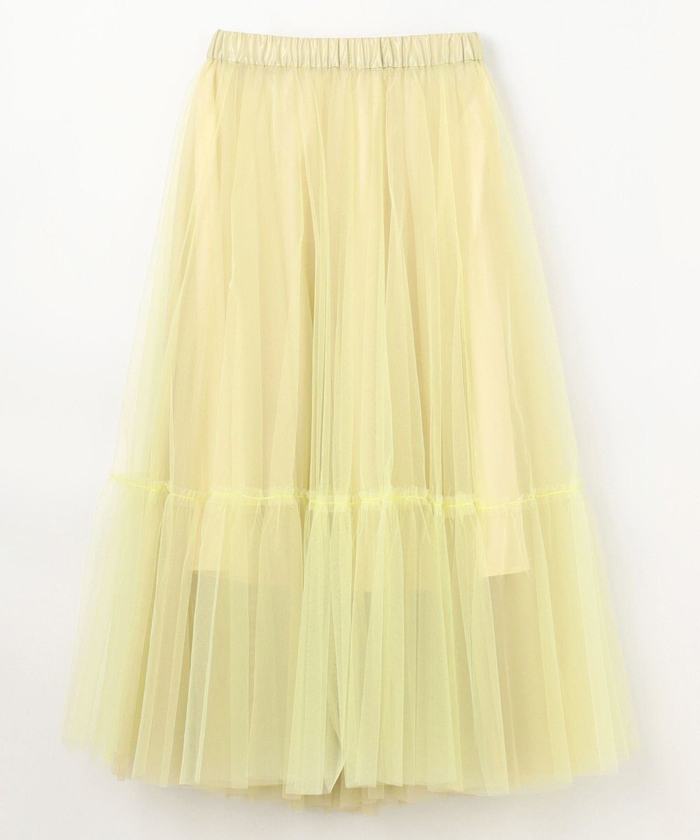 NAVE 【Nave・洗える】チュールフレアースカート 