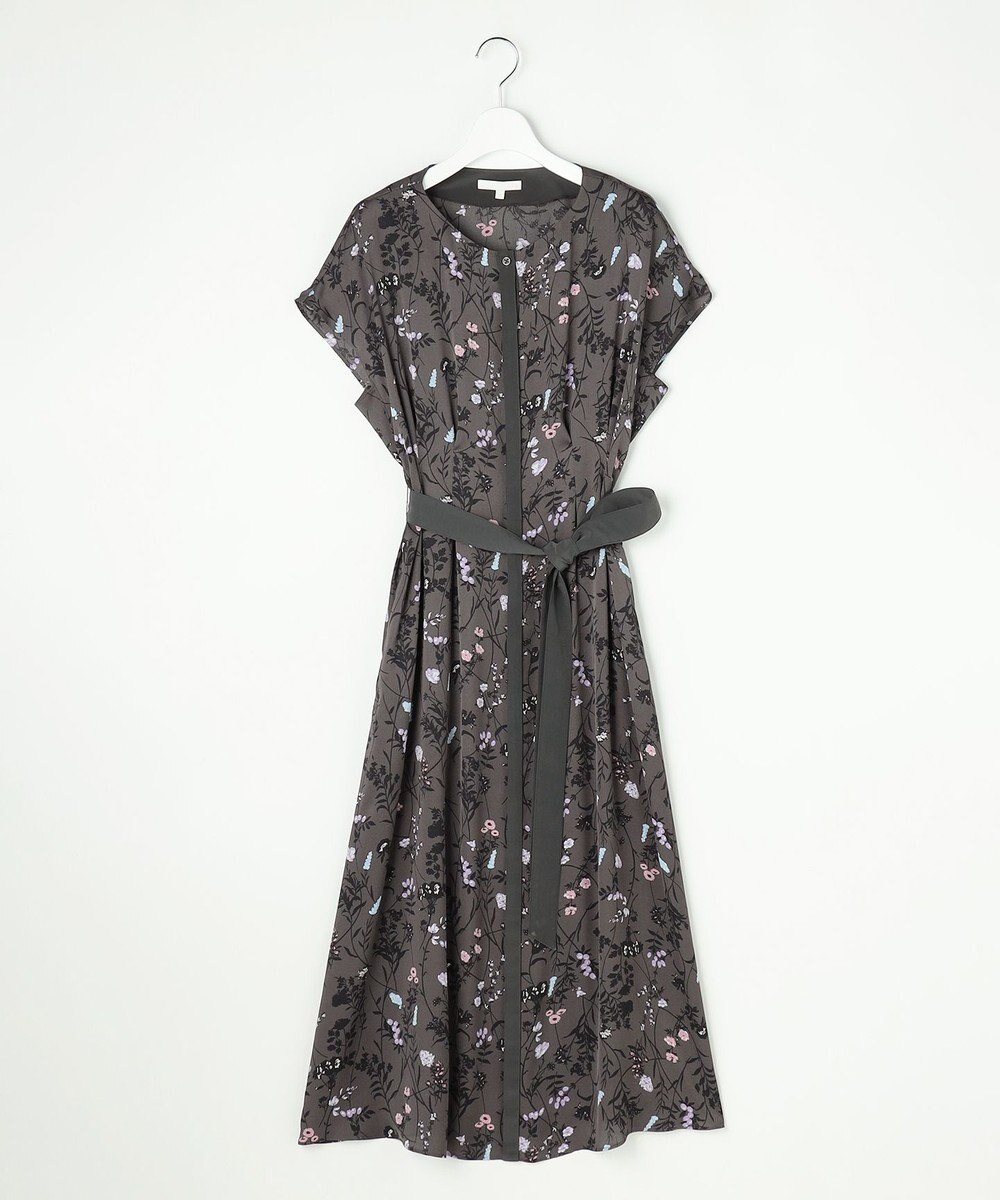 自由区 S 【ご好評につき追加生産・新色追加】ハーバルフロープリント ワンピース 