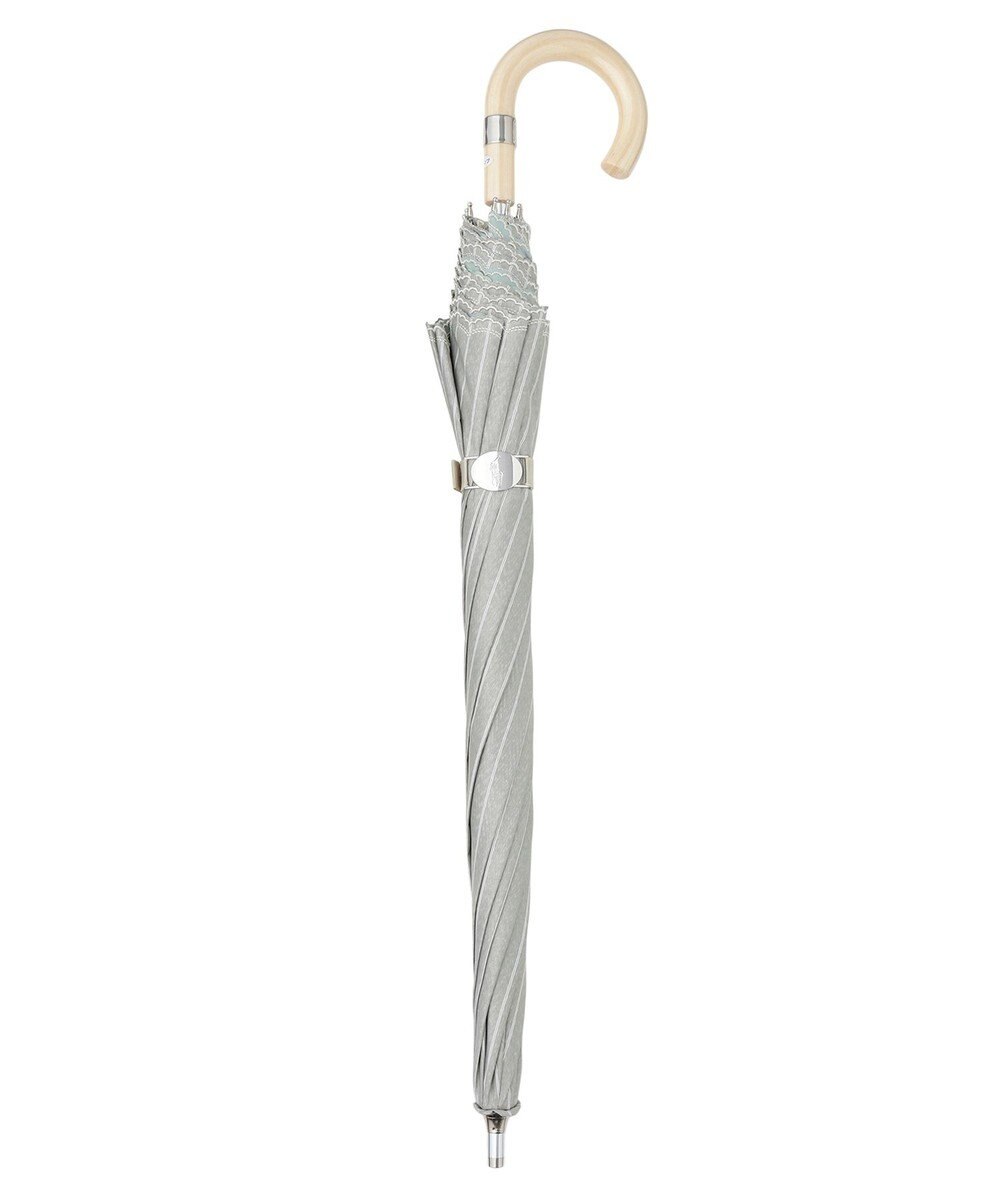 MOONBAT 【軽量】POLO RALPH LAUREN 晴雨兼用日傘 長傘 ストライプスカラ／遮光 遮熱 UV 