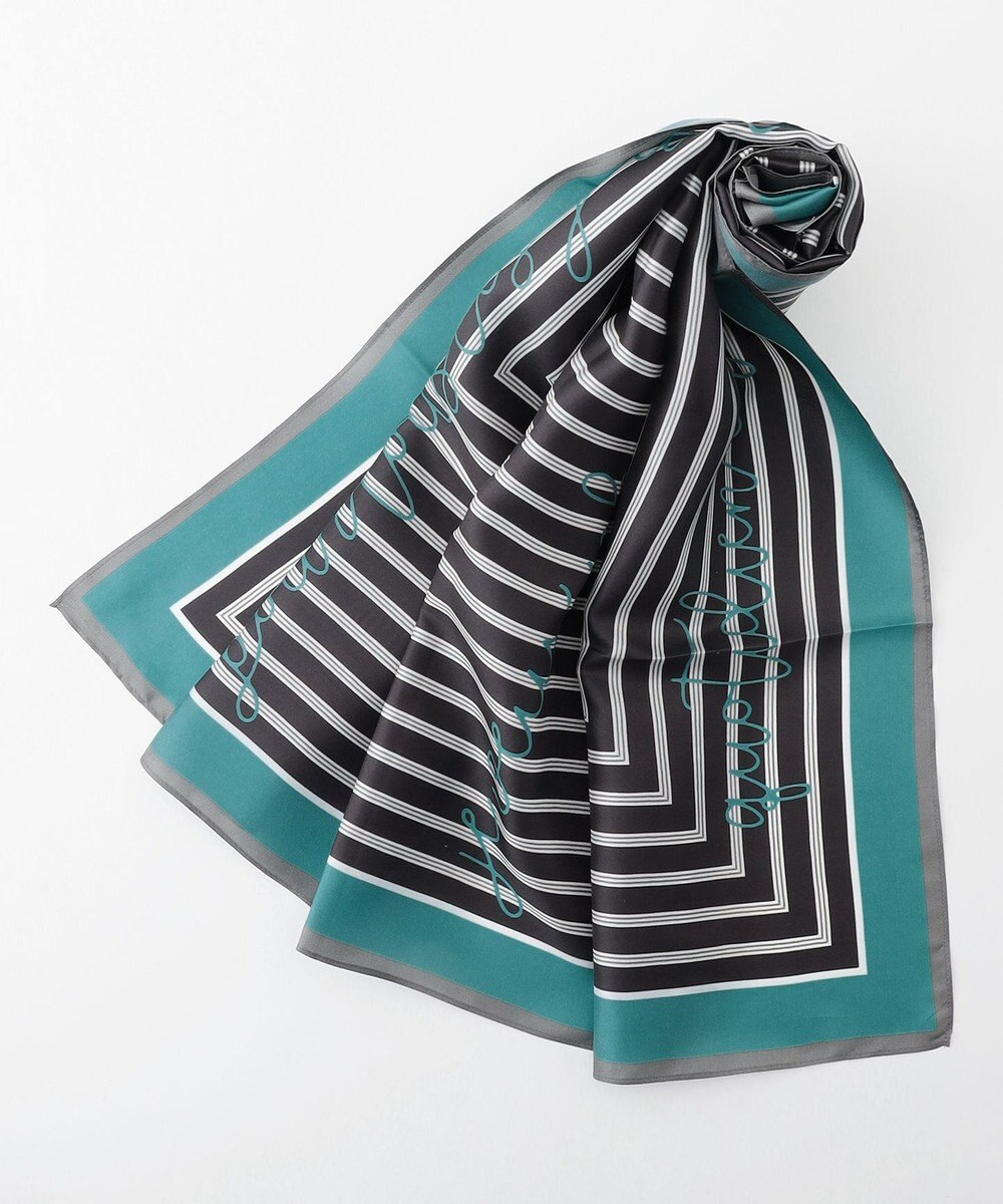 自由区 【カタログ掲載】ストライプレター スカーフ 