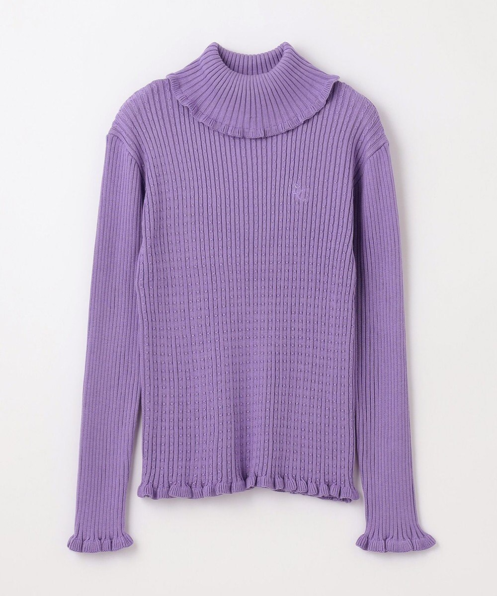 組曲 KIDS 【150-160cm】リブ ニット 