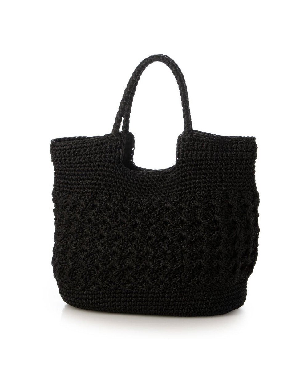 UNBILLION カシュカシュ cachecache / 柄編みベーシックトート カゴバッグ 