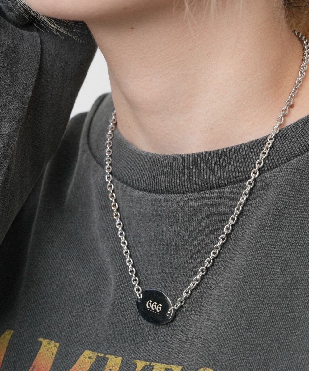 WEGO Lリバーシブルプレートネックレス 