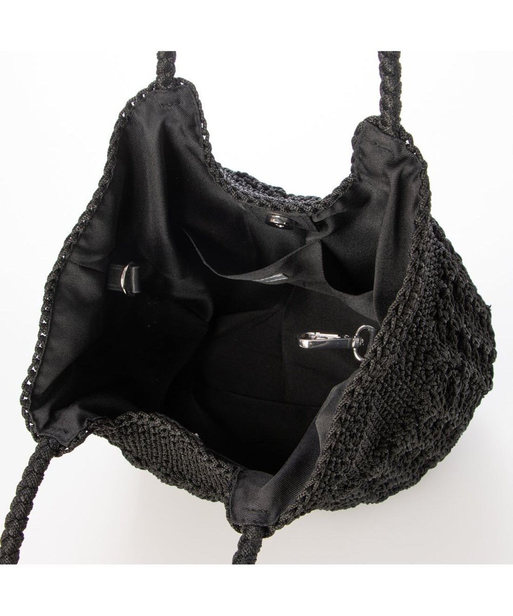 UNBILLION カシュカシュ cachecache / 柄編みベーシックトート カゴバッグ 